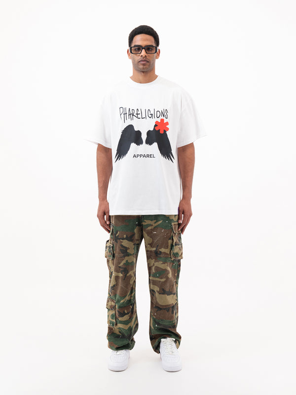 ANGEL WINGS T-SHIRT - WHITE
