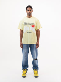 ANGEL WINGS T-SHIRT - YELLOW