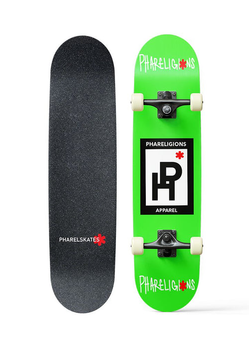 NEON GLOWRIDE REFLECTIVE SKATEBOARD