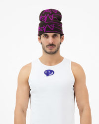 PARIS PURPLE HEADWARMER